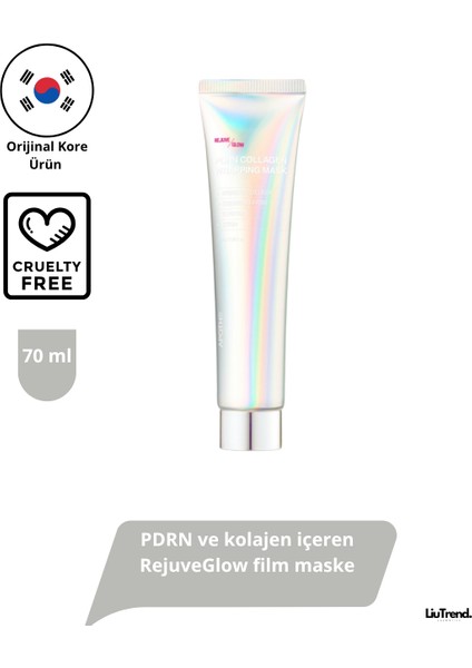 Rejuveglow Pdrn Collagen Wrapping Mask 70 ml Pdrn ve Kolajen Içeren Rejuveglow Film Maske