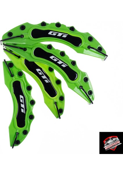 Yeşil Gtı (Beyaz) 4'lü Kaliper Seti Yapıştırma Logolu fiyatları