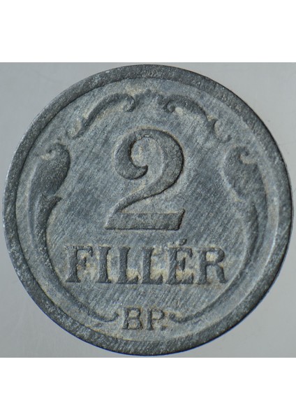 Macaristan 2 Filler 1943 Ikinci Dünya Savaşı Dönemi Çinko. fiyatları