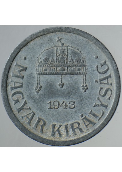 Macaristan 2 Filler 1943 Ikinci Dünya Savaşı Dönemi Çinko. modelleri