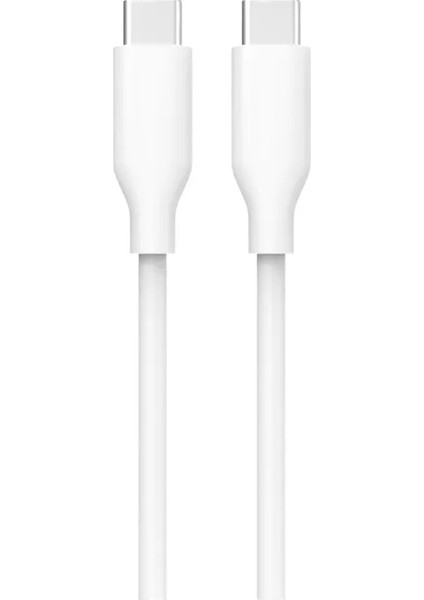 60W Type-C To Type-C Hızlı Şarj ve Data Kablosu Silikon Xiaomi, Samsung, Iphone Uyumlu 1 Metre modelleri