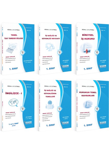 Aöf 1.sınıf Iş Sağlığı ve Güvenliği Güz Dönemi Konu Anlatımlı Soru Bankası