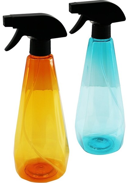 Plastik GMP-297 Zümrüt - 650ML Renkli Plastik Boş Sprey Şişe (5067)