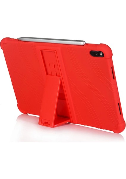 Ally Huawei Matepad Pro 10.8 Inç Standlı Silikon KILIF-(1903)
