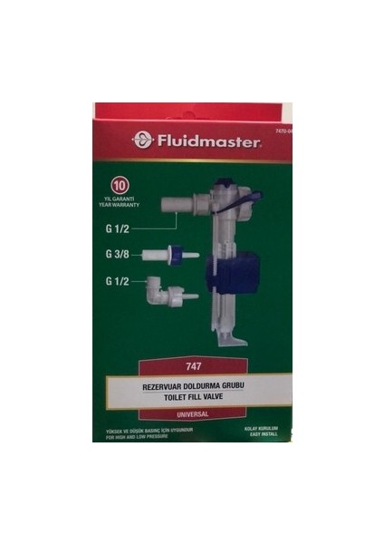 747 Gömme Rezervuar Şamandırası 1/2 fiyatları