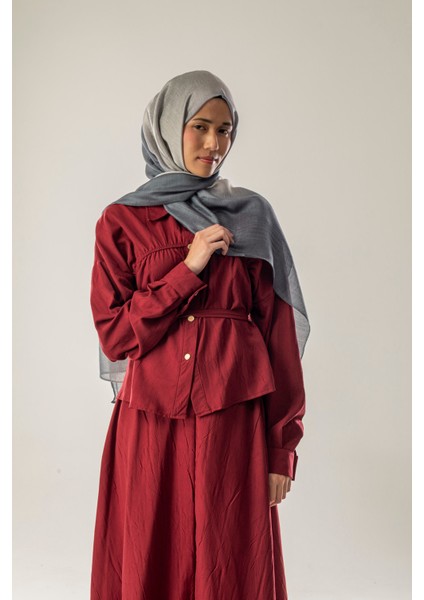 Ipek Degrade Şal Gri - Gümüş