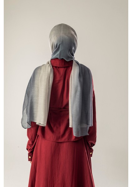 Ipek Degrade Şal Gri - Gümüş modelleri