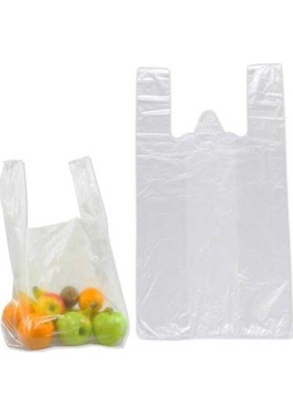 30X56 cm Büyük Boy Plastik Poşet – 250 Adet – Dayanıklı ve