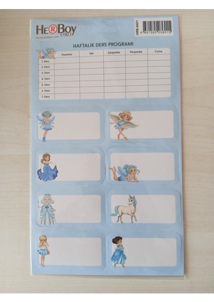 Herboy Etiket – Paket Içi 3 Tabaka, 4’lü Pratik Set ile Düzeni Yakala!