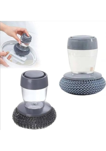 Deterjan Hazneli Telli Bulaşık Süngeri – Pratik Temizlik Fırçası fiyatları
