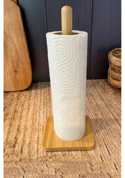 Bambu Kağıt Havluluk – Kare Taban, 14.5 cm Çapında