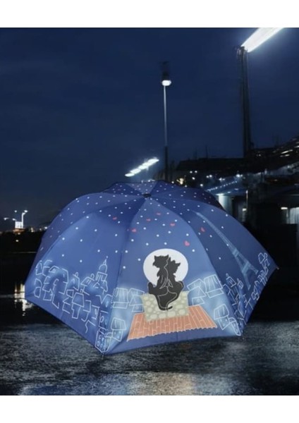 Dayanıklı Katlanır Şemsiye – 24 cm Kapalı Boy, Kolay Taşınır