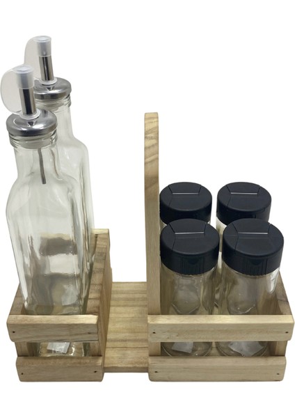 Ahşap Doğal Baharatlık Yağdanlık ve Peçetelik Takımı(Set)(Kavak-Ihlamur) modelleri