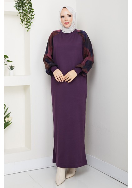 Kadın Kolu Ipek Kupra Merserize Triko Elbise -PMK484 fiyatları