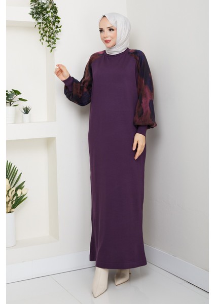 Kadın Kolu Ipek Kupra Merserize Triko Elbise -PMK484 modelleri