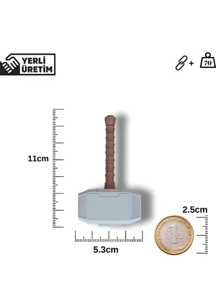 Sincap Anahtarlık – Kahverengi Örgü Desenli Sert Figür | Sevimli Amigurumi Tarzı Çanta Süsü