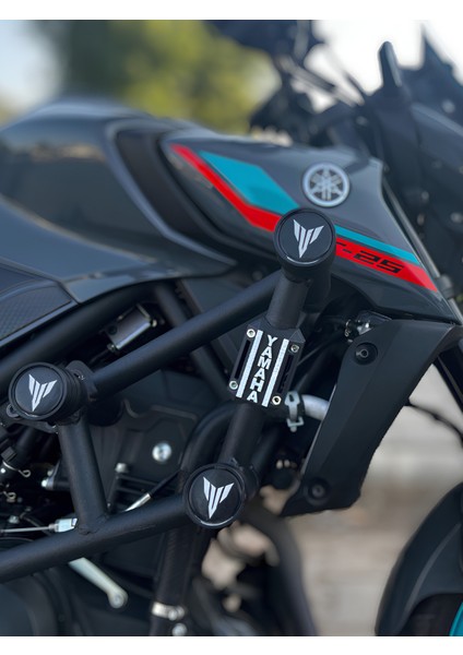Yamaha MT25/125/07/09/10 Crash Bar Nardo Gri Dayanıklı Motor Koruma Aksesuarı (Yan Tampon) 1 Adet modelleri