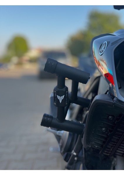 Yamaha MT25/125/07/09/10 Crash Bar Nardo Gri Dayanıklı Motor Koruma Aksesuarı (Yan Tampon) 1 Adet fırsatları