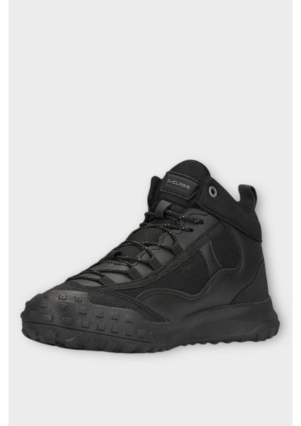 Deri Görünümlü Erkek Trekking & Outdoor Bot Ayakkabı Siyah modelleri