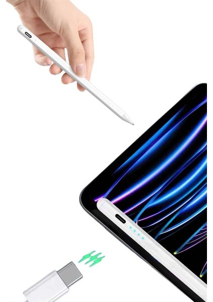 Dokunmatik Kalem Tablet Kalemi Çizim Stylus Kalem Yedek Uçlu - M266K165-R75266 fırsatları