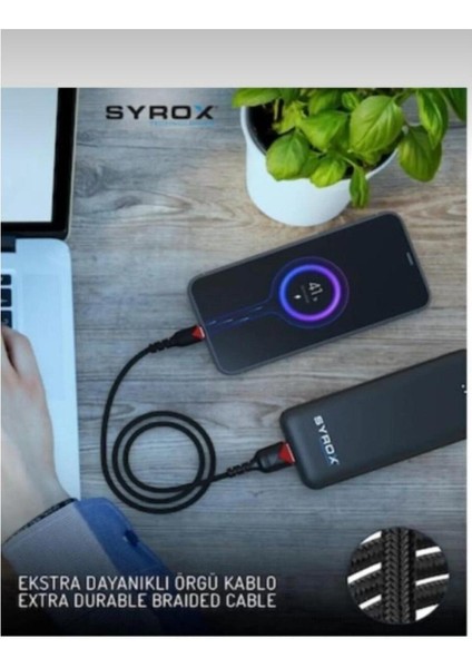 Type-C Hızlı Şarj ve Data Kablosu – Dayanıklı ve Yüksek Performanslı