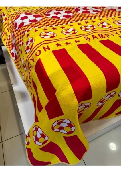 Taraftar Temalı Tek Kişilik Pike ve Çarşaf Seti – 160X240 cm | %100 Pamuklu fırsatları