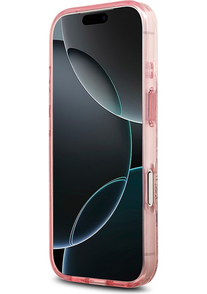 iPhone 17 Pro Uyumlu Kılıf Guess Orjinal Lisanslı M-Safe Özellikli Flower Tonal Circle Kapak Pembe indirimleri