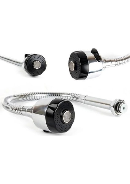 Oynar Başlıklı 2 Fonksiyonlu Spiral Musluk Başlığı Kubar ( Lisinya )