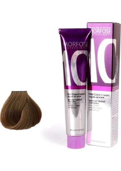 10 Saç Boyası 100ML / 8 Açık Kumral