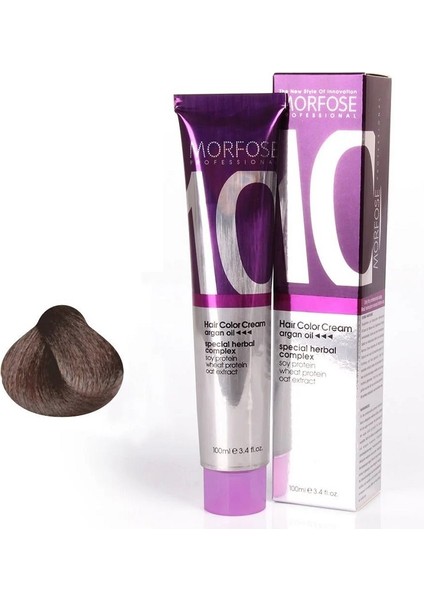 10 Saç Boyası 100ML / 7.71 Doğal Küllü Kahve