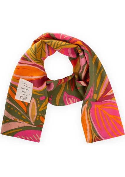 Çocuk Fular 25X140 cm Turuncu