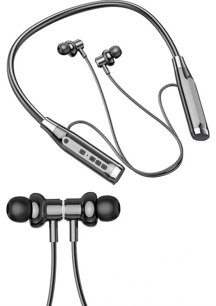 120 Saat Bluetooth Kulaklık Kablolu Boyun Askılı Sd Kart Girişli Anc Özellikli fırsatları