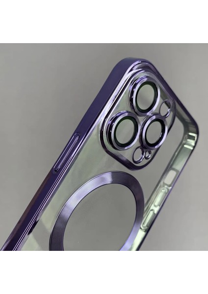 Iphone 13 Pro Uyumlu Magsafe Kenarlar Renkli Kılıf fırsatları