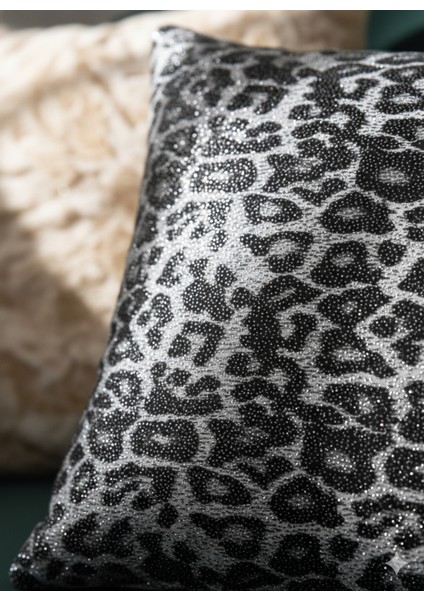 Trend Leopard Işıltılı Dekoratif Kırlent fiyatları