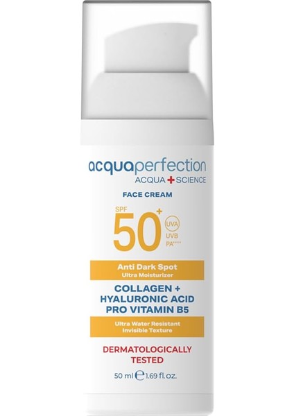 Acqua Perfection Çok Yüksek Korumalı Güneş Koruyuculu Yüz Kremi 50ML
