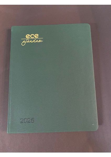 Alaçatı Haftalık 2026 Ajandası 18,5 cm x 23,5 cm Siyah Yeni (Kısmet Kırtasiye)