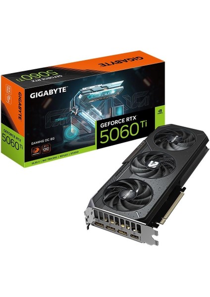Gıgabyte GV-N506TGAMING Oc-8gd RTX5060TI 8gb Ddr7 128BIT 3xdp/1xhdmı