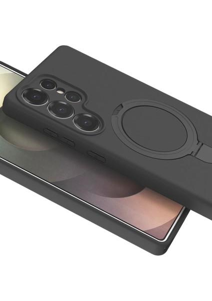 Nrtmsa Newface Samsung Galaxy S25 Ultra Regal Magsafe Standlı Kapak - Titan Gri fırsatları