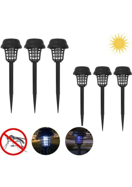 Güneş Enerjili Sinek Öldürücü Solar Bahçe Lambası modelleri