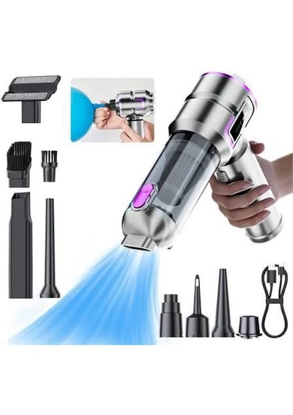 “SUITU AWARENESS DAZZLING ST-6697APlus – Ultra Güçlü 20.000PA Brushless Motorlu Kablosuz Akıllı El Süpürgesi” fırsatları