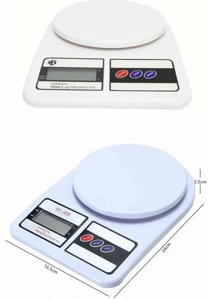Dijital Hassas 10 kg Mutfak Terazisi Tartısı LCD Ekran Mutfak Tartısı fırsatları