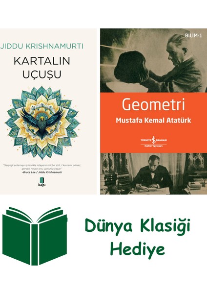 Kartalın Uçuşu + Geometri + Dünya Klasiği Hediye