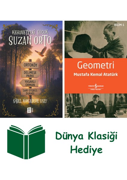 Kehanetteki Çocuk Suzan Orto + Geometri + Dünya Klasiği Hediye