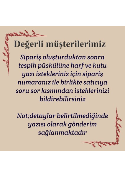 Tesbih Kehribar Tesbih Kişiye Özel Isimli Kutu Yazılı Tesbihler fiyatları