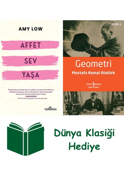Affet Sev Yaşa + Geometri + Dünya Klasiği Hediye