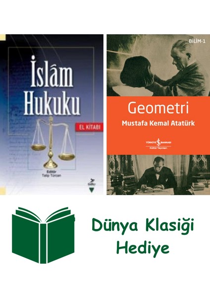 Islam Hukuku + Geometri + Dünya Klasiği Hediye