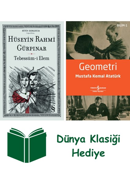 Tebessüm-I Elem + Geometri + Dünya Klasiği Hediye