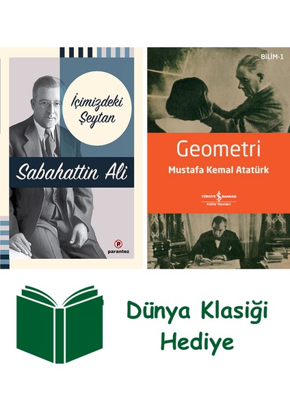 Içimizdeki Şeytan + Geometri + Dünya Klasiği Hediye