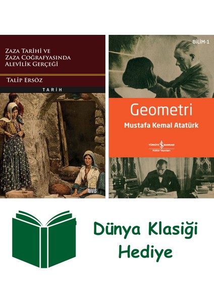 Zaza Tarihi ve Zaza Coğrafyasında Alevilik Gerçeği + Geometri + Dünya Klasiği Hediye