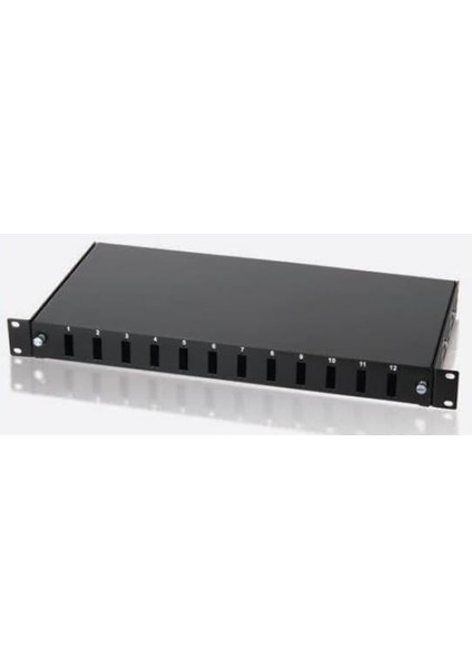 1u 19" 12 Port Lc Dx Rack Tipi Dublex Patch Panel